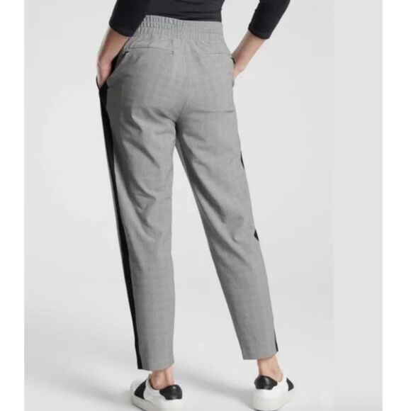 Athleta Gray and Black Ankle Pants - Picture 2 of 7